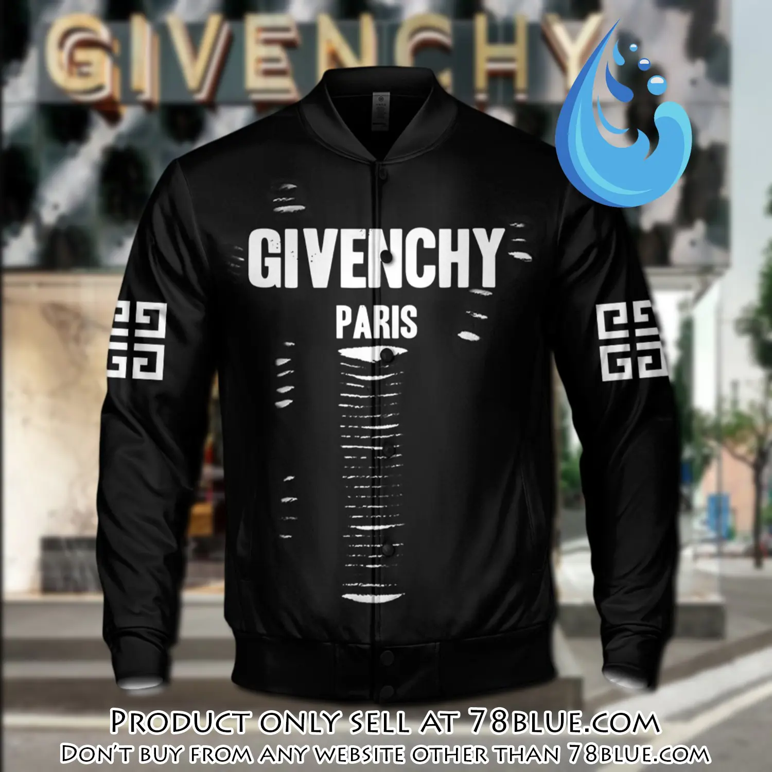 Luxury givenchy varsity premium baseball jacket bjv1049 78b1415698